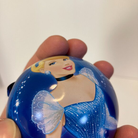 Disney Princess Cinderella Aurora Christmas Bulb Ornaments Holiday - Picture 2 of 6